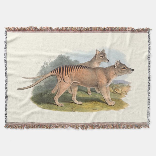 Couverture Animaux de l'Australie le tigre tasmanien (Devant)