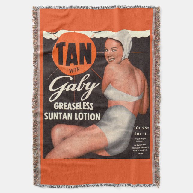 Couverture Annonce de Gaby Suntan 1950 (devant Vertical)