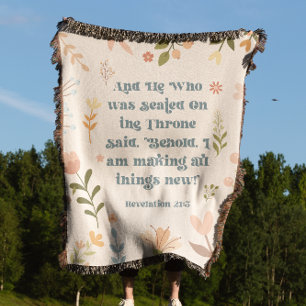 Couverture Apocalypse 21:5, Chrétien floral Pech