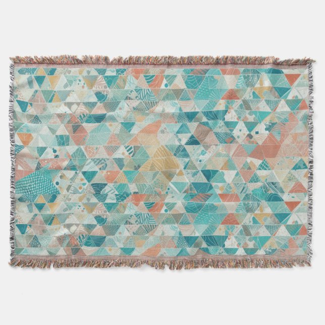 Couverture Aqua abstrait (Devant)