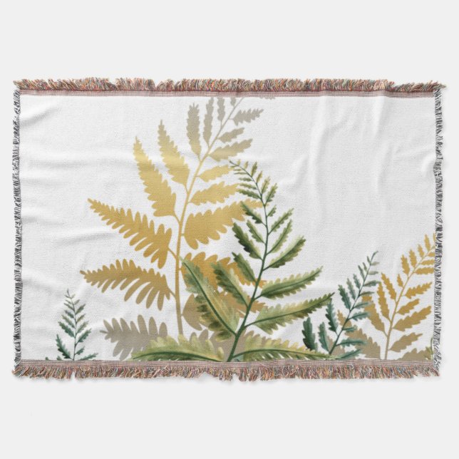 Couverture Aquarelle Arbres 6 (Devant)