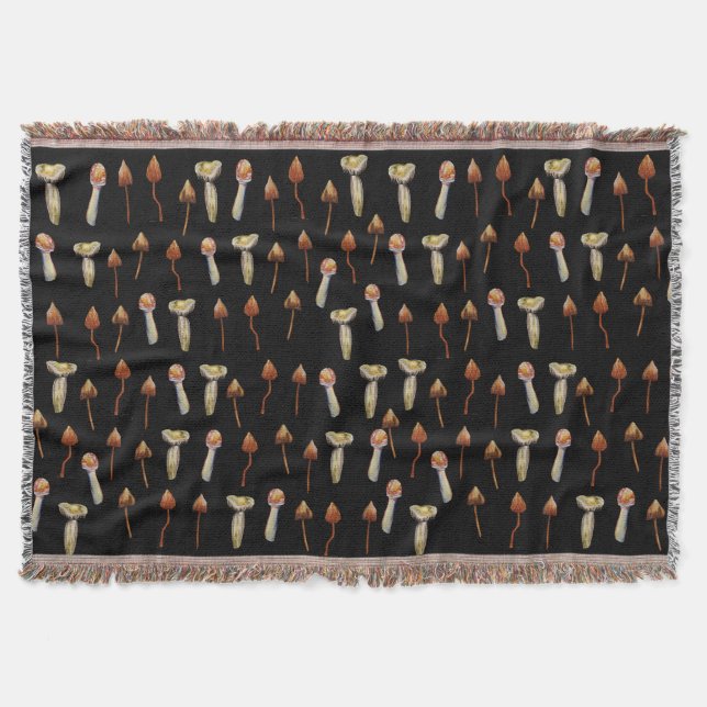 Couverture Aquarelle de champignons magiques (Devant)