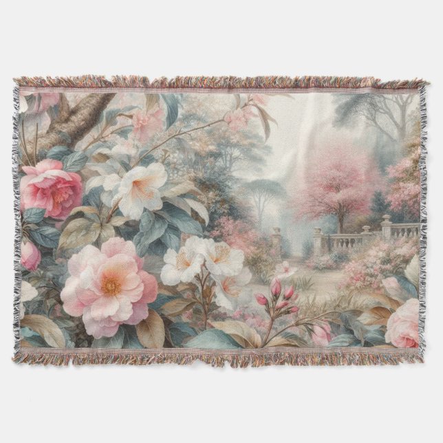Couverture Aquarelle florale aux couleurs pastel douces  (Devant)