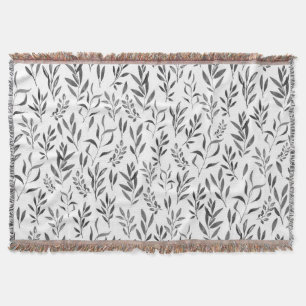 Couverture Aquarelle minimaliste Feuille Motif