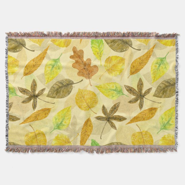 Couverture Aquarelle motif d'automne 2 (Devant)