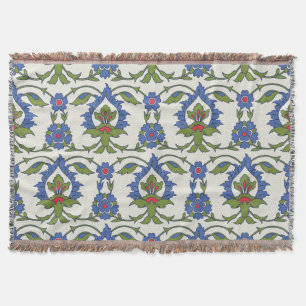 Couverture Arabe Traditionnel : Carrelage Iznik sans couture.