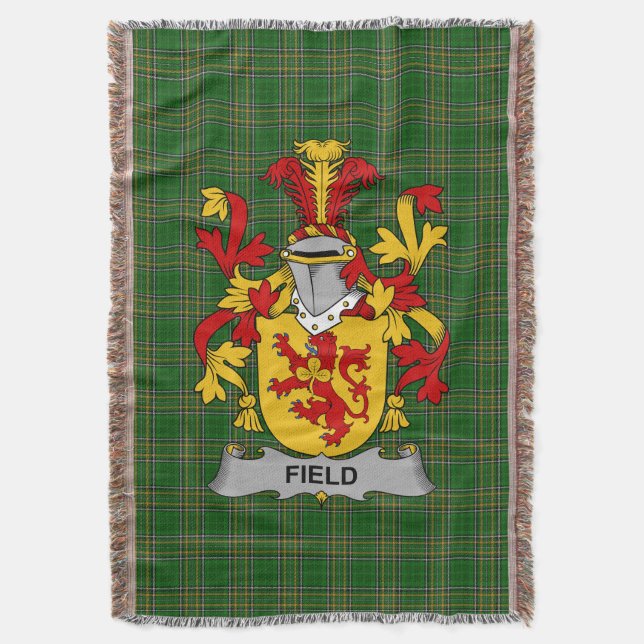 Couverture Armoiries de campagne irlandaise Famille Crest Irl (devant Vertical)
