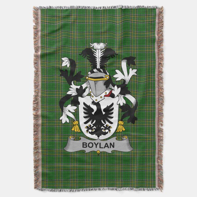 Couverture  Armoiries de la famille Boylan ou O_Boylan Crest (devant Vertical)
