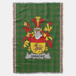 Couverture Armoiries de l'Irlande Uniacke Family Crest Irland