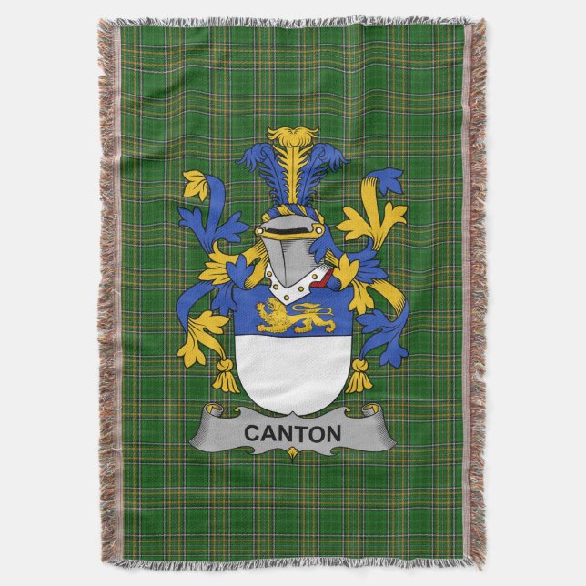 Couverture Armoiries du canton irlandais Famille Crest Irland (devant Vertical)