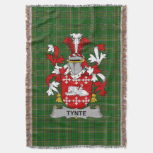 Armoiries du Tynte irlandais Famille Crest Irlande