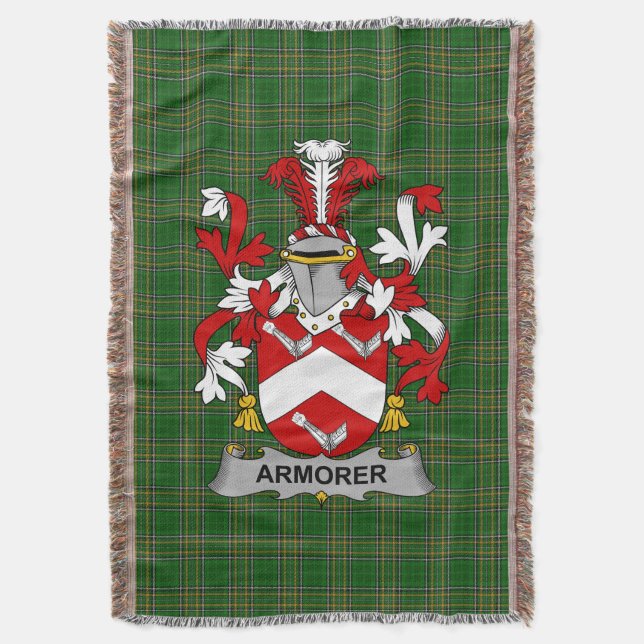 Couverture Armoiries irlandaises Armorer Armoiries familiales (devant Vertical)