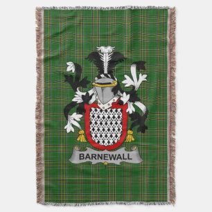 Couverture Armoiries irlandaises Barnewall Family Crest Irlan