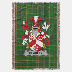 Couverture Armoiries irlandaises Beasley Family Crest Irlande