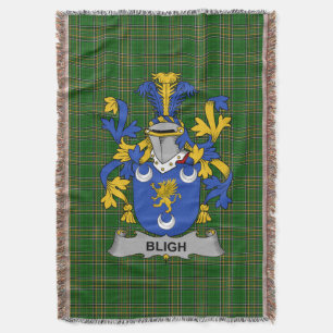 Couverture Armoiries irlandaises Bligh Family Crest Irlande