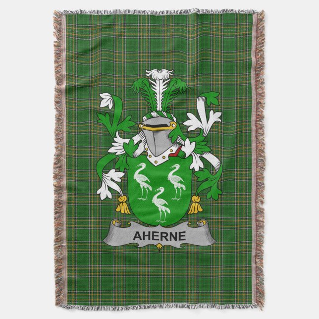 Couverture Armoiries irlandaises d'Aherne ou de Mulhern Crest (devant Vertical)