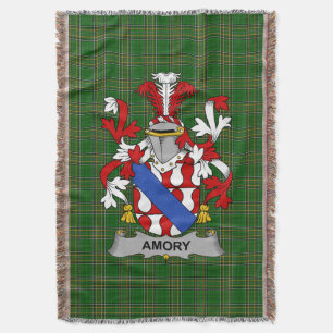 Couverture Armoiries irlandaises d'Amory Family Crest Irlande