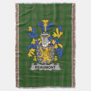 Couverture Armoiries irlandaises de Beaumont Family Crest Irl