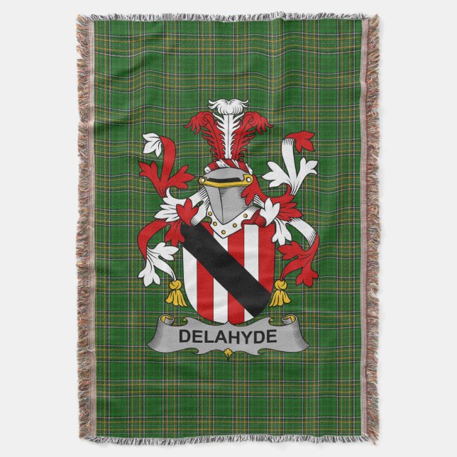 Couverture Armoiries irlandaises de Deladéhyde Family Crest I (devant Vertical)