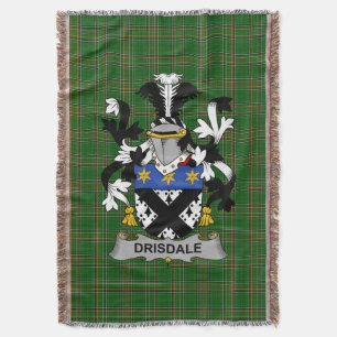 Couverture Armoiries irlandaises de Drisdale Family Crest Irl
