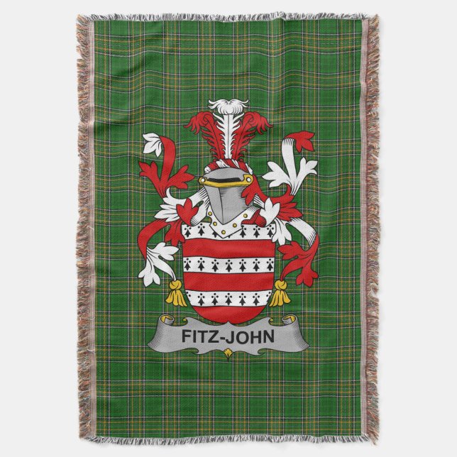 Couverture Armoiries irlandaises de Fitz-John Crest de la fam (devant Vertical)