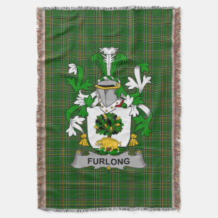 Couverture Armoiries irlandaises de Furlong Family Crest Irla