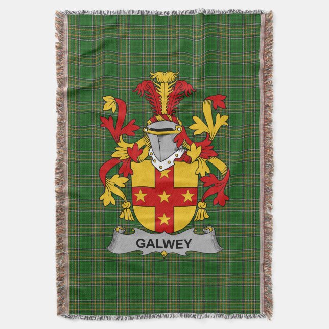 Couverture Armoiries irlandaises de Galwey Family Crest Irlan (devant Vertical)