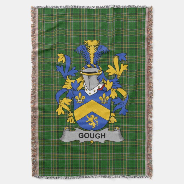 Couverture Armoiries irlandaises de Gough Family Crest Irland (devant Vertical)