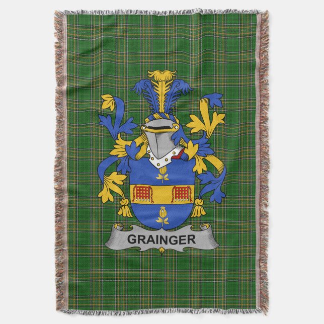 Couverture Armoiries irlandaises de Grainger Family Crest Irl (devant Vertical)