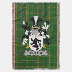 Couverture Armoiries irlandaises de Guillim Family Crest Irla