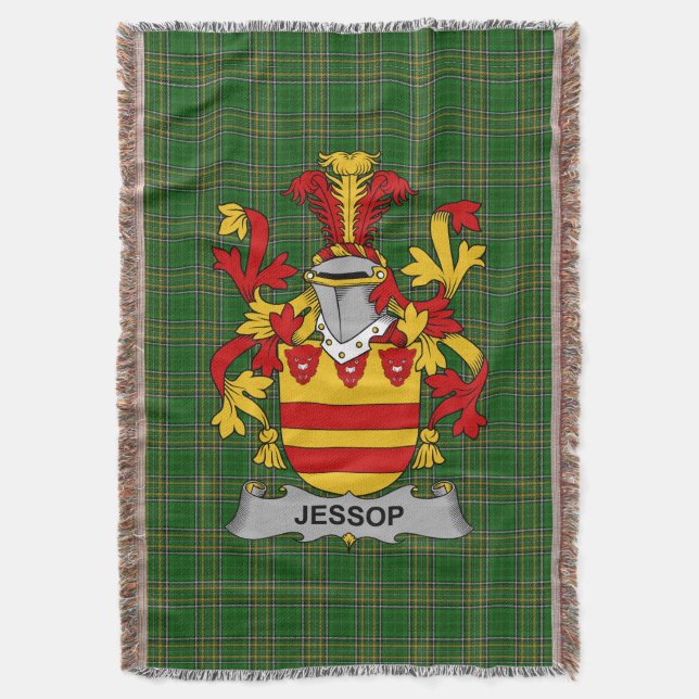 Couverture Armoiries irlandaises de Jessop Family Crest Irlan (devant Vertical)