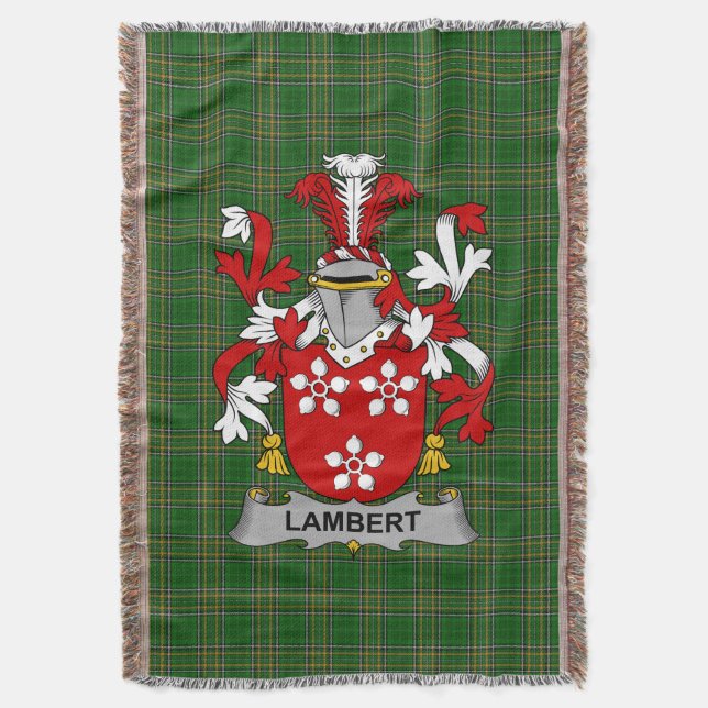 Couverture Armoiries irlandaises de Lambert Famille Crest Irl (devant Vertical)