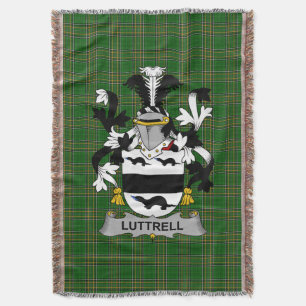 Couverture Armoiries irlandaises de Luttrell Family Crest Irl