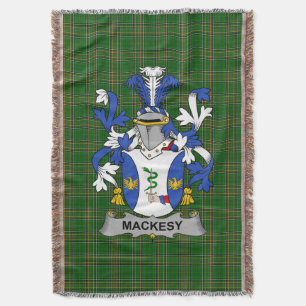 Couverture Armoiries irlandaises de Mackesy Family Crest Irla