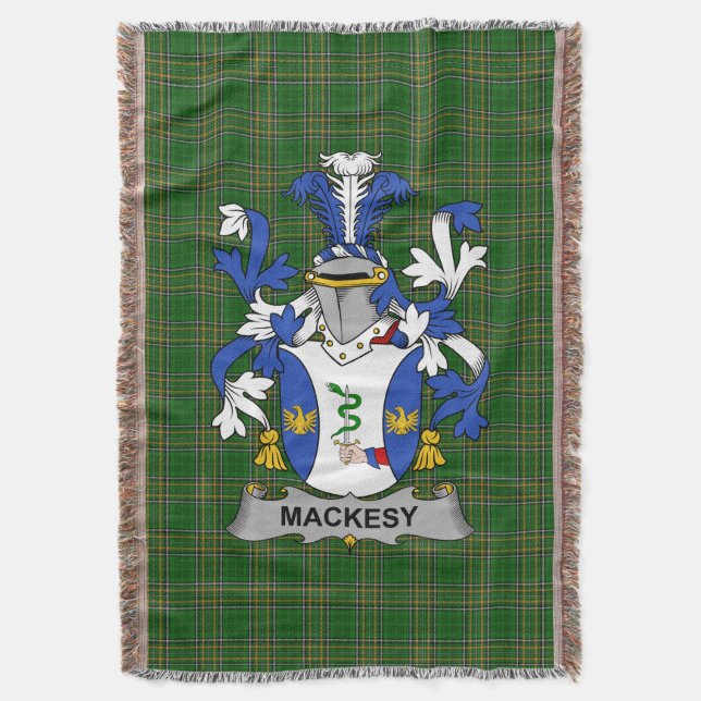 Couverture Armoiries irlandaises de Mackesy Family Crest Irla (devant Vertical)