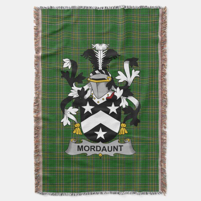 Couverture Armoiries irlandaises de Mordaunt Family Crest Irl (devant Vertical)