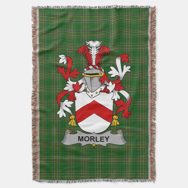 Couverture Armoiries irlandaises de Morley Family Crest Irlan (devant Vertical)