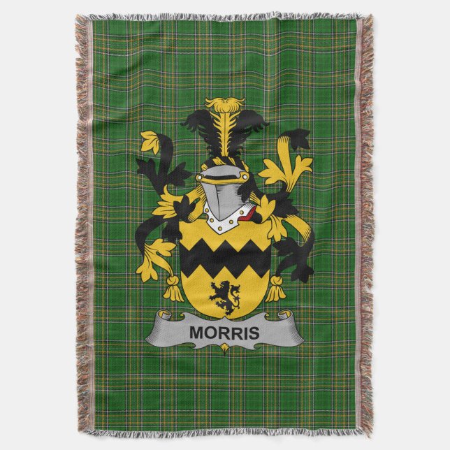Couverture Armoiries irlandaises de Morris Famille Crest Irla (devant Vertical)