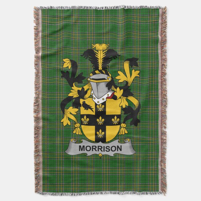 Couverture Armoiries irlandaises de Morrison Family Crest Irl (devant Vertical)