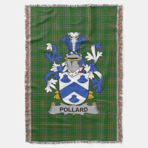 Couverture Armoiries irlandaises de Pollard Family Crest Irla