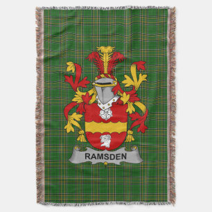 Couverture Armoiries irlandaises de Ramsden Family Crest Irla