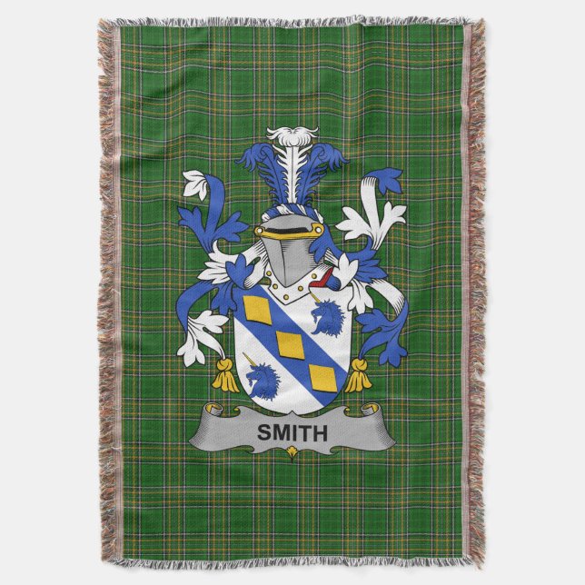 Couverture Armoiries irlandaises de Smith ou de Smyth Family  (devant Vertical)