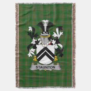 Couverture Armoiries irlandaises de Staunton Family Crest Irl
