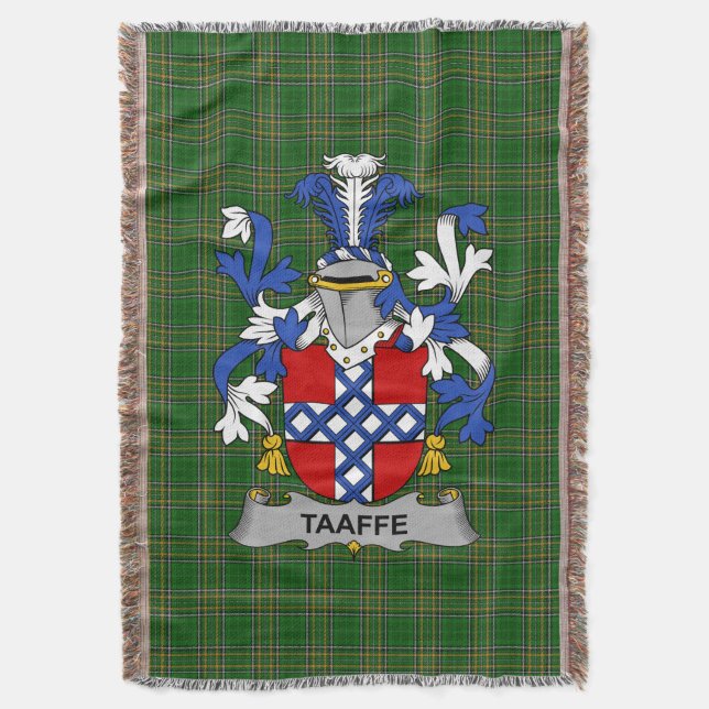 Couverture Armoiries irlandaises de Taaffe Family Crest Irlan (devant Vertical)