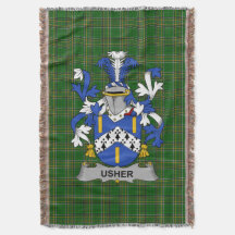Armoiries irlandaises de Usher Family Crest Irland