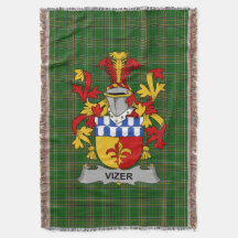 Armoiries irlandaises de Vizer Family Crest Irland
