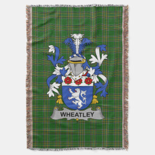 Couverture Armoiries irlandaises de Wheatley Family Crest Irl