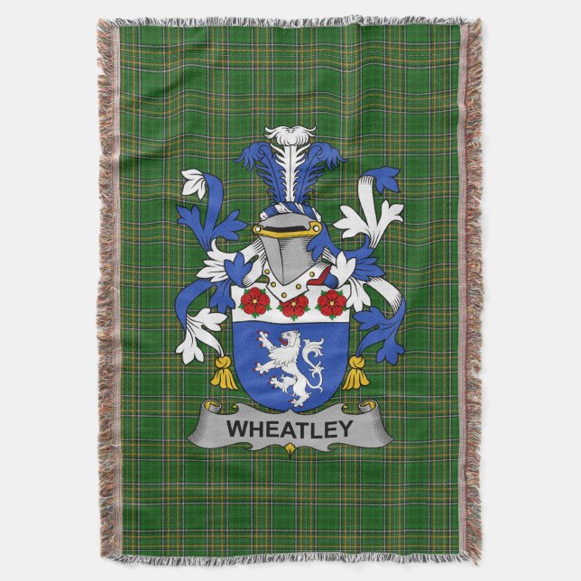 Couverture Armoiries irlandaises de Wheatley Family Crest Irl (devant Vertical)