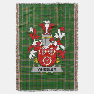 Couverture Armoiries irlandaises de Wheeler Family Crest Irla