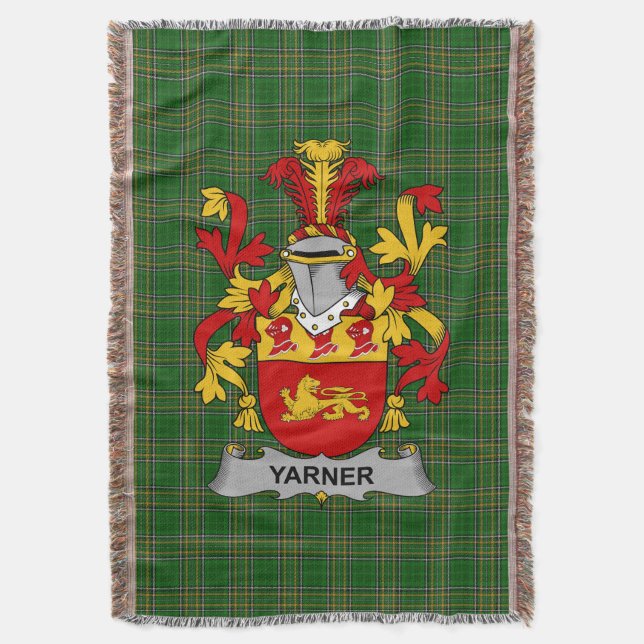 Couverture Armoiries irlandaises de Yarner Family Crest Irlan (devant Vertical)